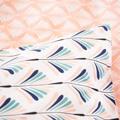 Linnea Parure de lit 260x240 cm coton VOLEA rose
