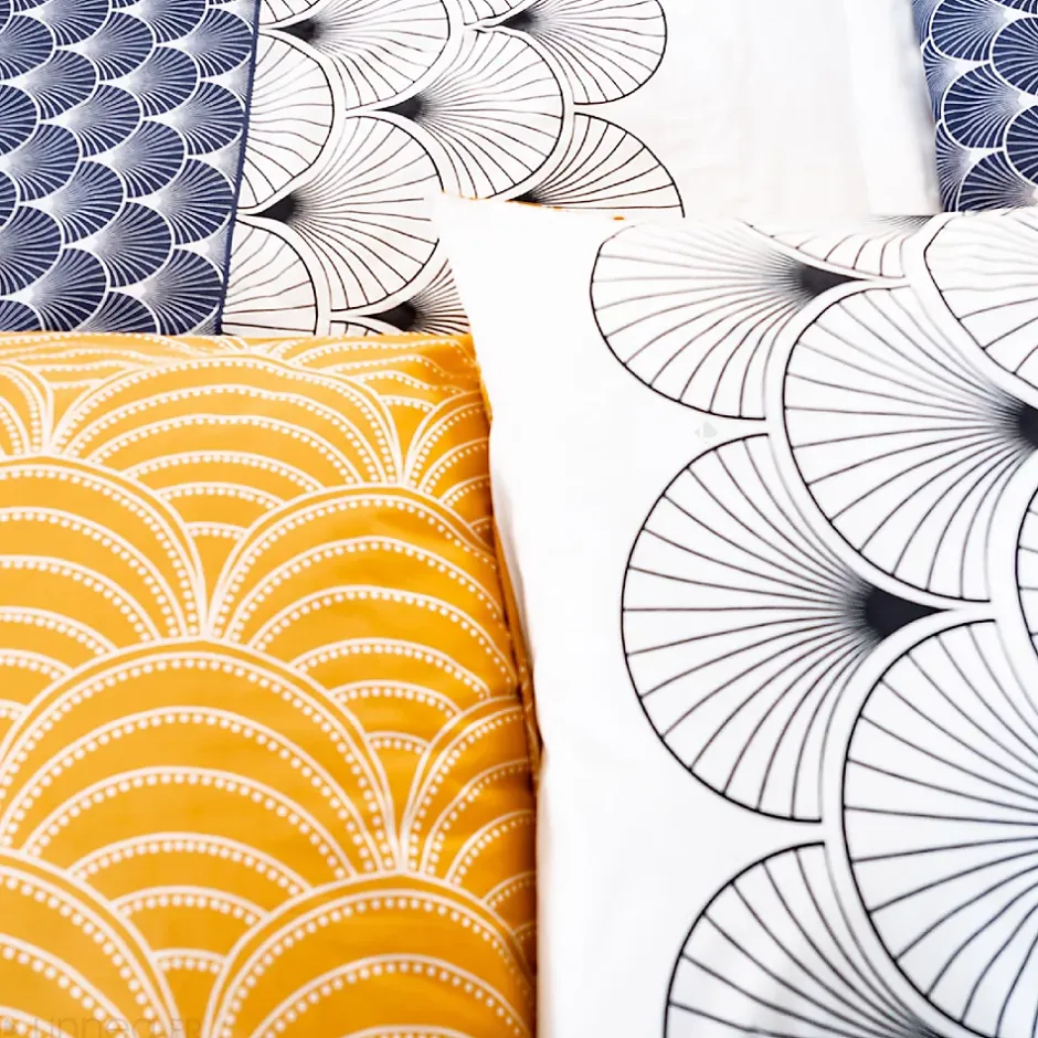 Linnea Parure de lit 200x200 cm coton KERITA multicolore Outlet