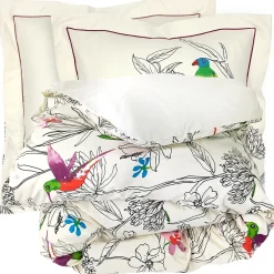 Linnea Parure de lit 300x240 cm coton AMAZONIA ecru Hot