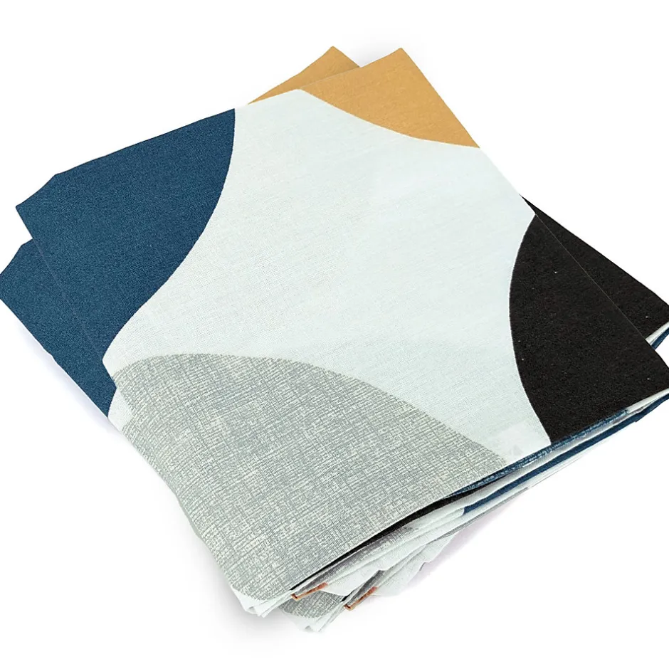 Linnea Parure de lit 240x220 cm coton PRUNE Blanc 3 pièces Outlet