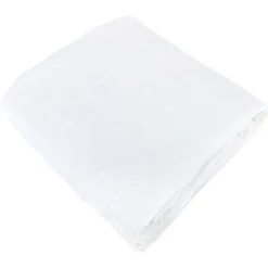 Linnea Parure de lit 140x200 cm double gaze de coton GAZGAZ blanc 2 pièces Hot