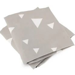 Linnea Parure de lit 240x220 cm microfibre PISA gris Perle