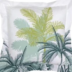 Linnea Parure de lit 200x200 cm percale coton TRINIDAD mousson