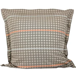 Linnea Parure de lit 240x220 cm Satin de coton DAUPHINE Marron