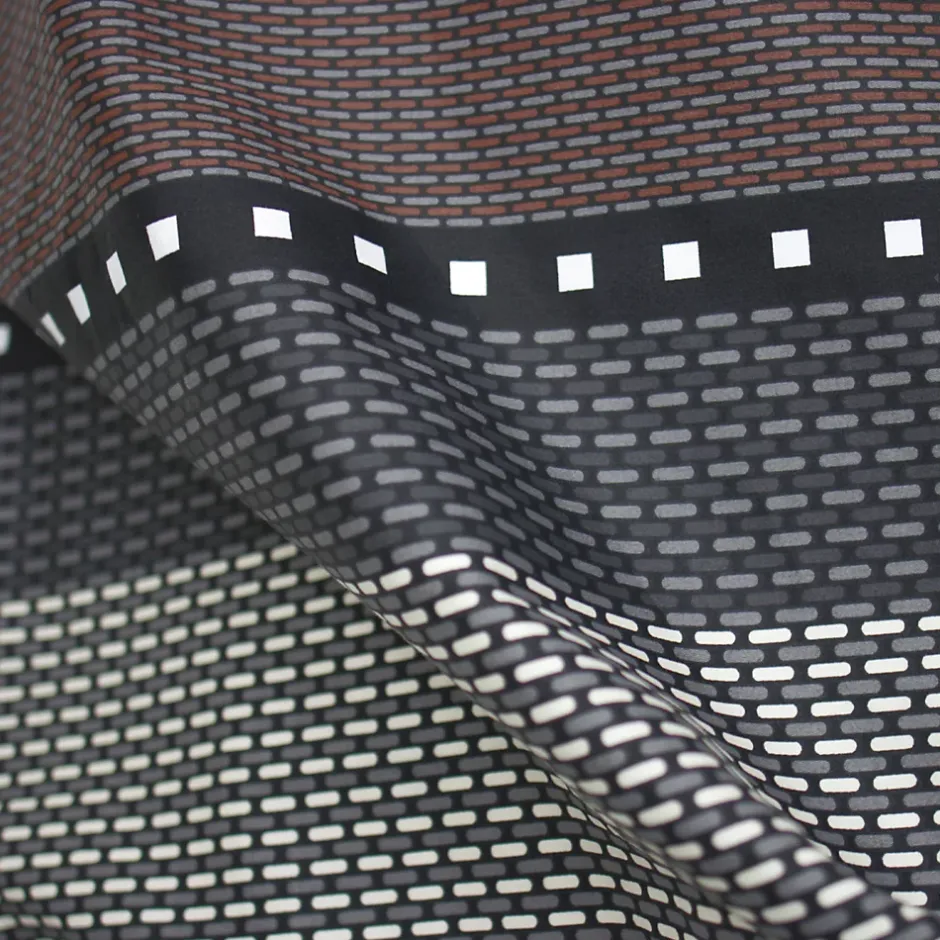 Linnea Parure de lit 200x200 cm satin de coton ENZO noir Outlet