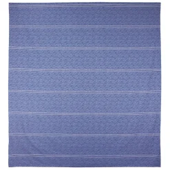 Linnea Parure de lit 240x220 cm Satin de coton VENDOME Bleu foncé