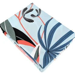 Linnea Parure de lit 240x220 cm Satin de coton PAYA Bleu 3 pièces Discount