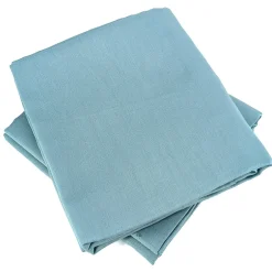 Linnea Parure de lit 240x220 cm satin de coton SAPRI vert céladon 3 pièces Clearance