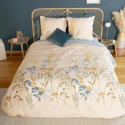 Linnea Parure de lit 260x240 cm set 63x63 cm HELIA coton