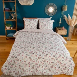 Linnea Parure de lit 260x240 cm set 63x63 cm DENIA coton