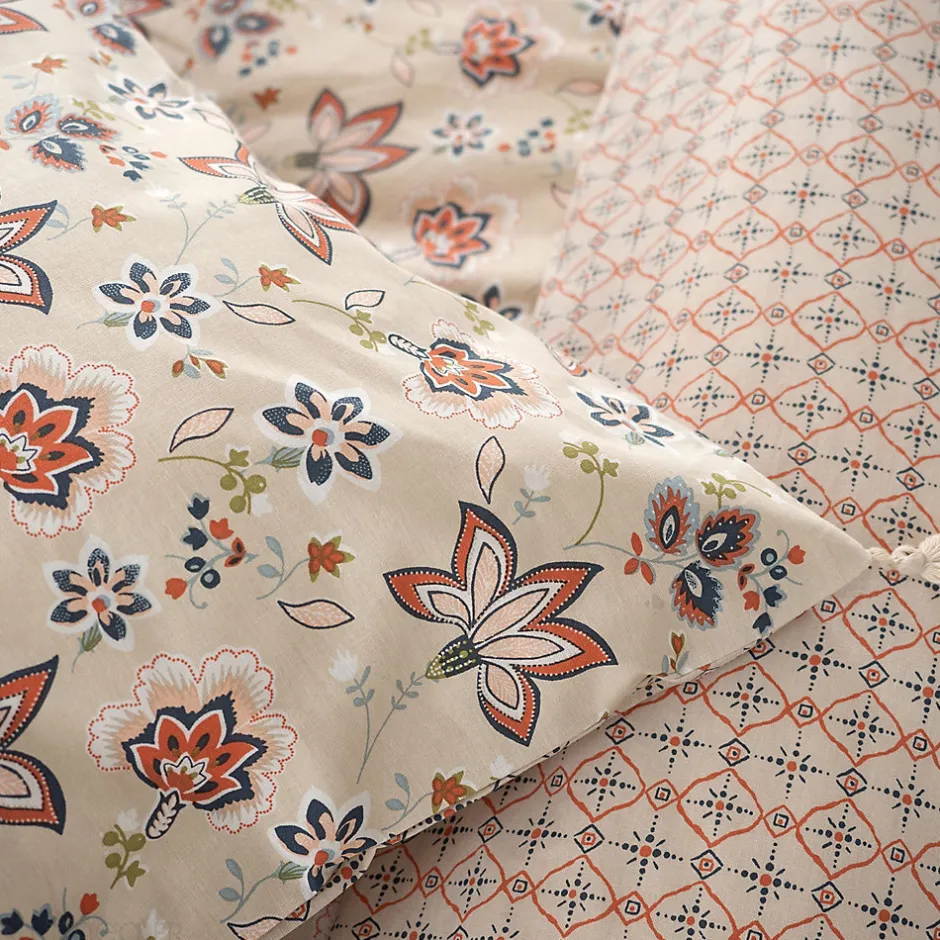 Linnea Parure de lit 260x240 cm set 63x63 cm DENIA coton