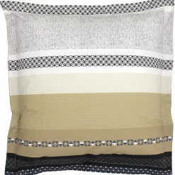 Linnea Parure de lit 280x240 cm 50x70 cm percale coton MARLOW acier Best