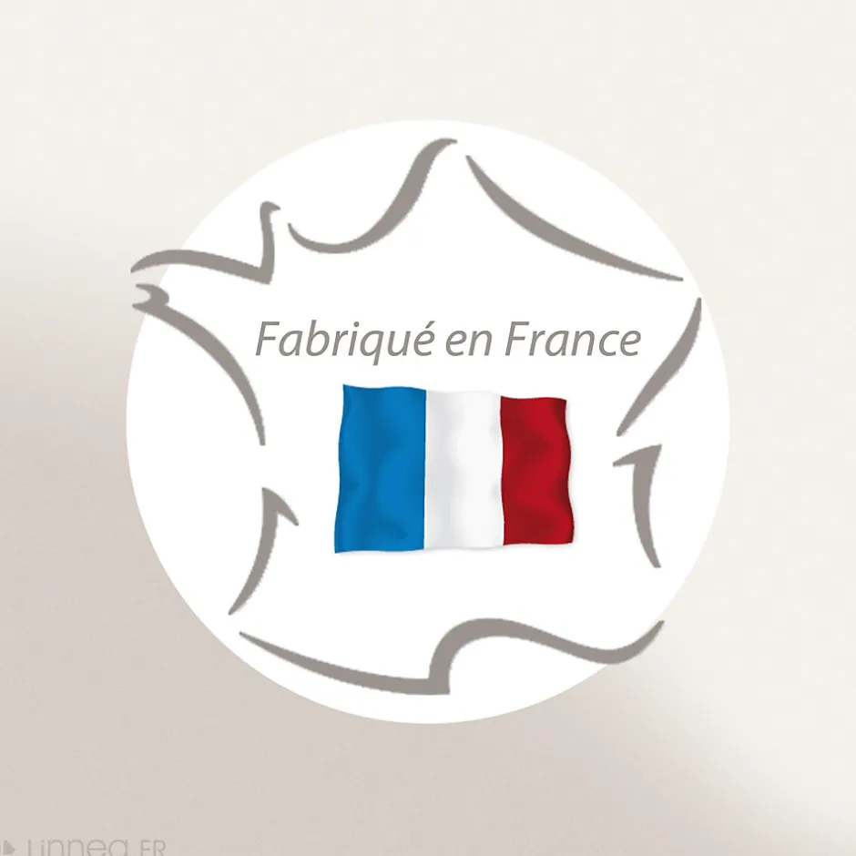 Linnea Parure de lit 140x200 cm 65x65 cm percale coton ALEX vert Kaki 2 pièces