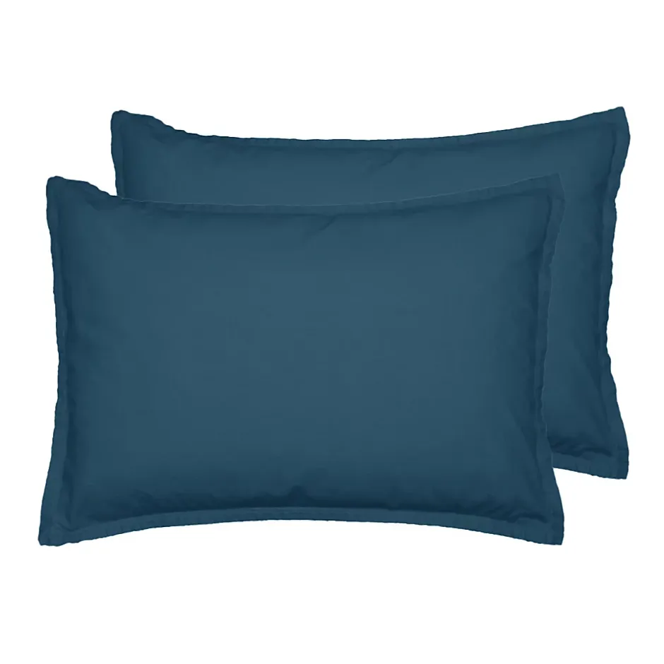 Sensei Maison Parure housse de couette 240x220 cm avec 2 taies 50x70 cm en coton Denim STUDIO Online