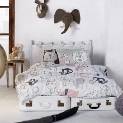 Happyfriday Parure housse de couette 2 pièces Best buddies 100% Coton Discount