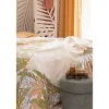Atmosphera Créateur D'Intérieur Parure imprimée June vert 240x220cm - Atmosphera Sale