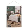 Atmosphera Créateur D'Intérieur Parure imprimée Maati beige 240x220cm - Atmosphera Online