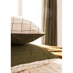 Atmosphera Créateur D'Intérieur Parure imprimée Maati beige 240x220cm - Atmosphera Online