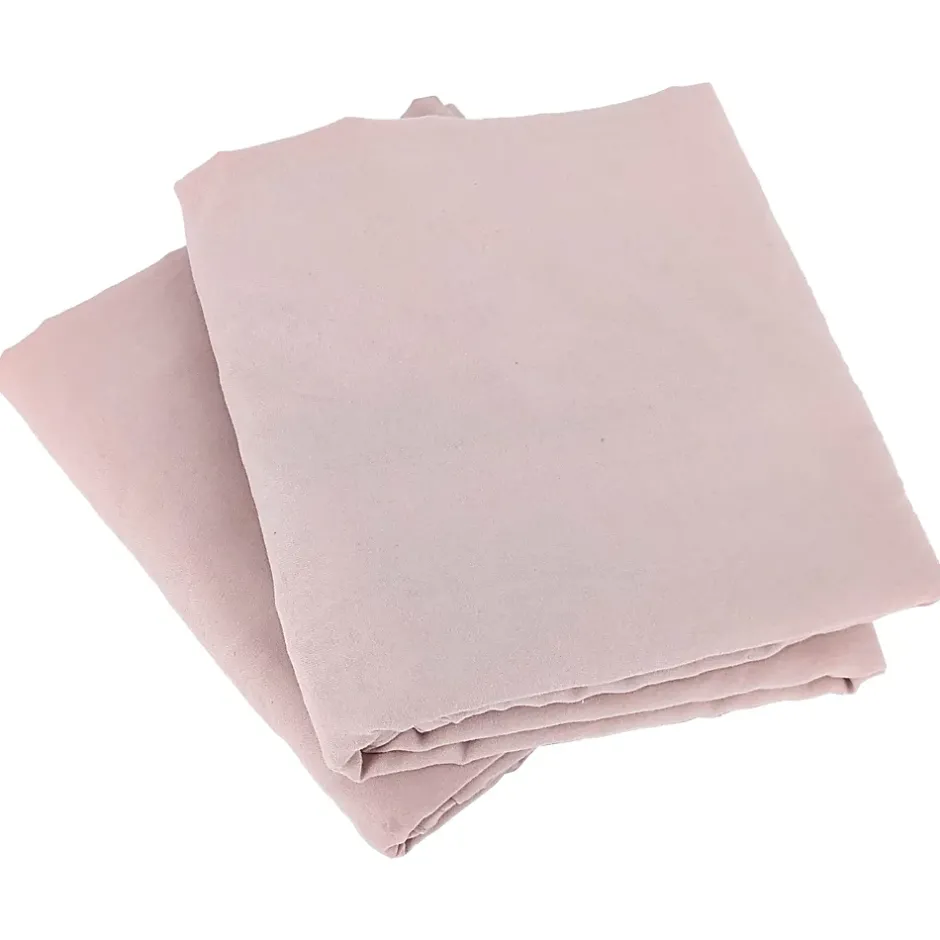 Linnea Parure 240x220 cm MILA polyester micro lavée rose poudré 3 pièces Discount