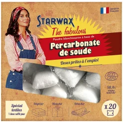 Starwax Fabulous Percarbonate de soude doses 20 x 20g