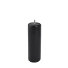 Bar plus Pied de lit cylindrique en hêtre noir H. 20 x Ø6,8 cm Outlet