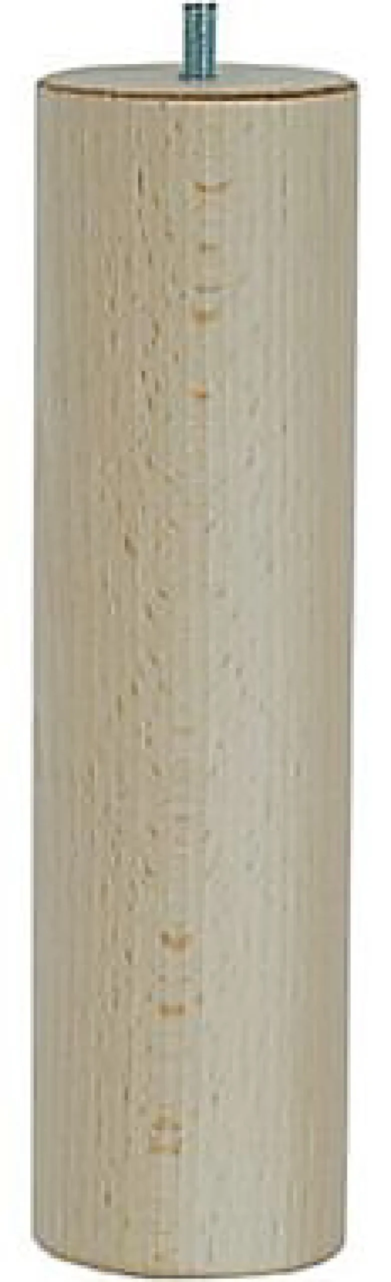 Bar plus Pied de lit cylindrique H. 250 mm x ø70 mm brut