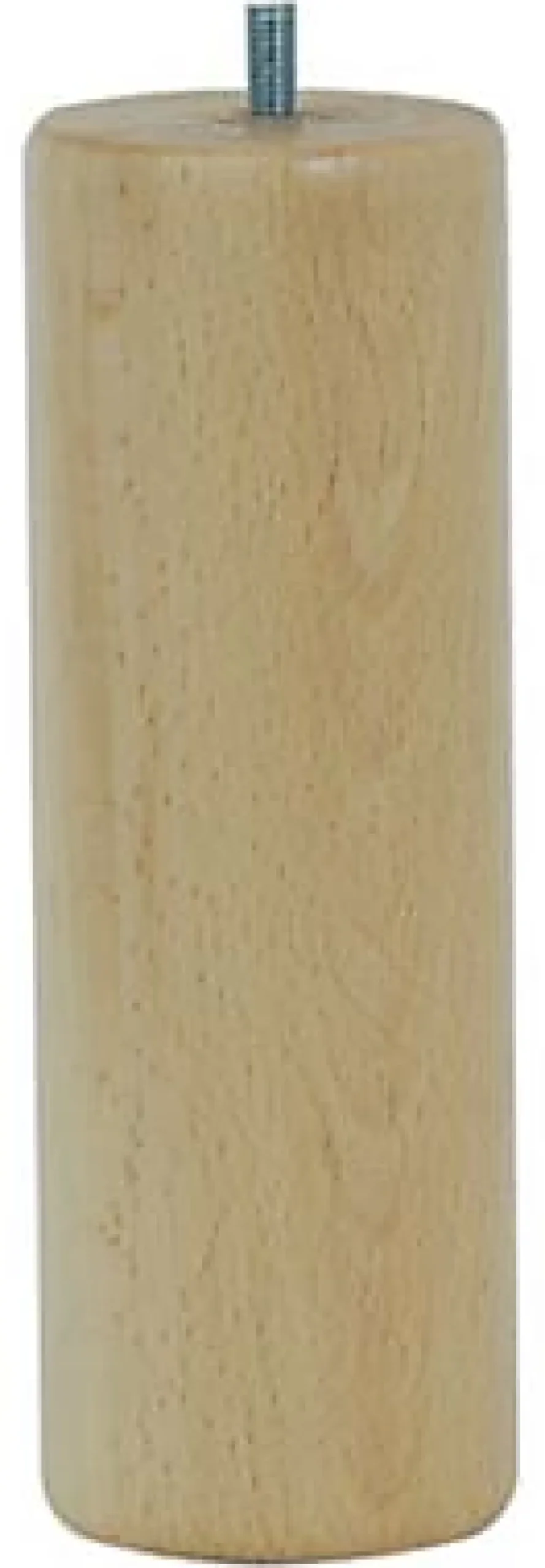 Bar plus Pied de lit cylindrique H. 200 mm x ø70 mm verni Hot