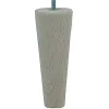 Bar plus Pied de lit fuseau H. 150 mm x ø58 mm brut Clearance
