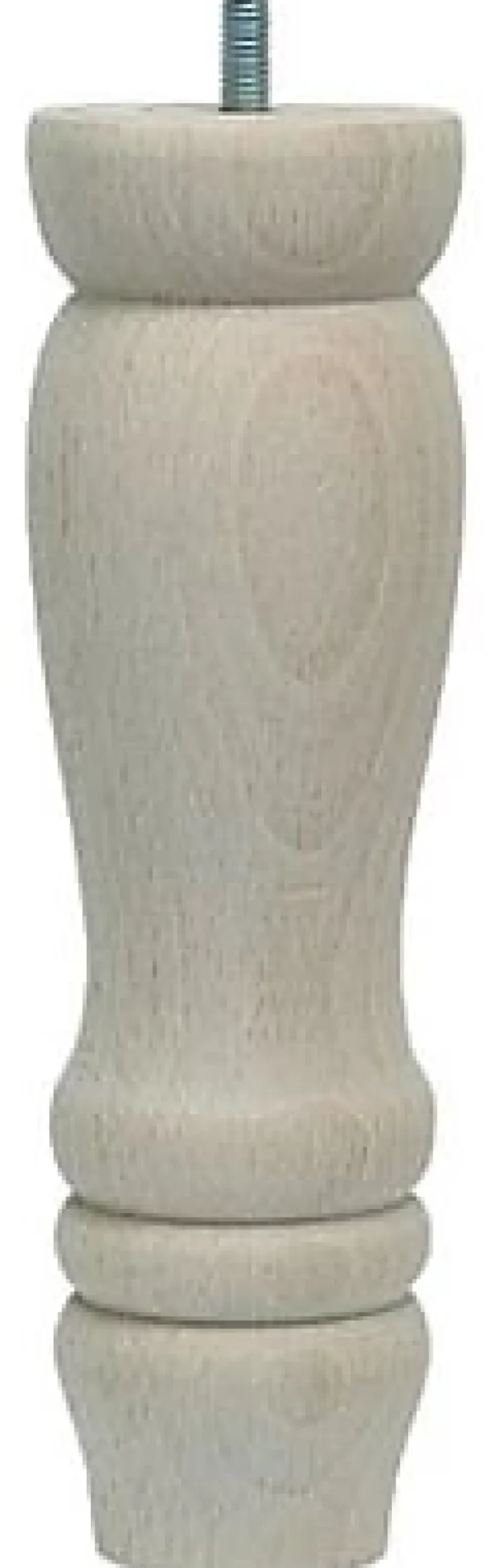 Bar plus Pied de lit Quercy H. 200 mm x Ø 58 mm brut Outlet