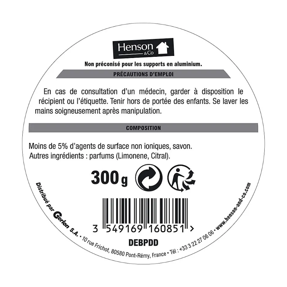 Gerlon Pierre détartrante effet déperlant 300g