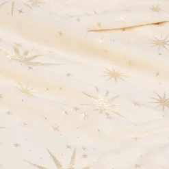 Atmosphera Créateur D'Intérieur PLAID ETOILE OR MAGI 130X180CM - Atmosphera