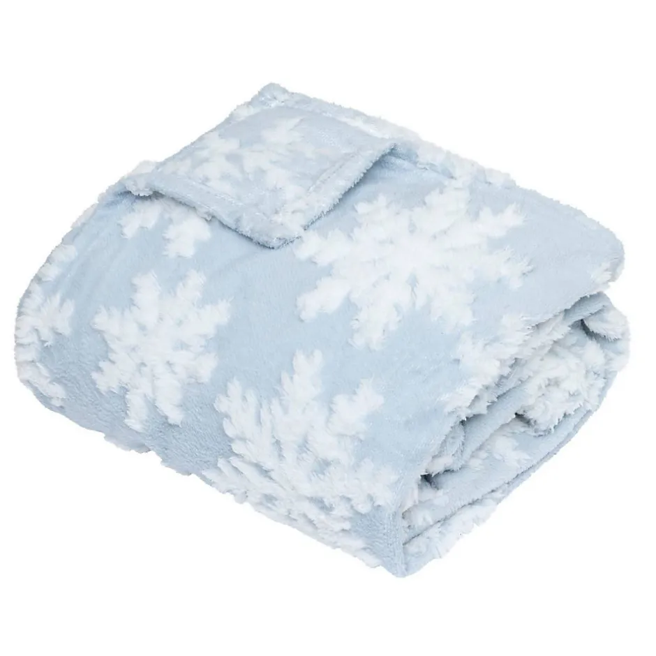 Feeric Lights & Christmas Plaid flocon malou 130x180cm -