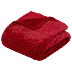 Feeric Lights & Christmas Plaid four tilde rouge 130x180 - Sale