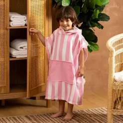 Atmosphera Créateur D'Intérieur Poncho Wili rose 55x70cm - Atmosphera Outlet
