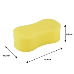 Éponge de nettoyage pour voiture non abrasive L.21 x l.6.5 x ep.11.2 cm Hot