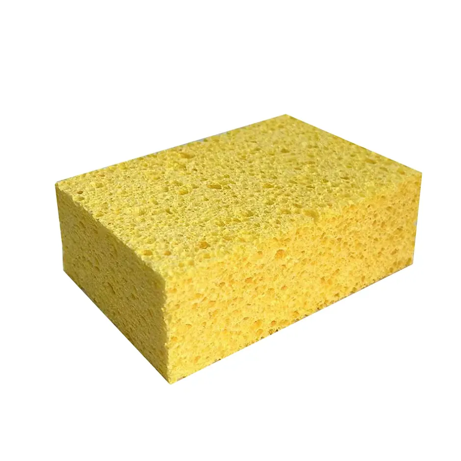 Éponge en cellulose non abrasive pour gros travaux L.14 x l.5 x ép.9,5 cm Outlet