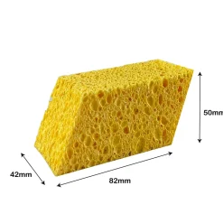 Éponge gros travaux biseautée non abrasif L.8.2 x l.5 x ep.4.2 cm Best