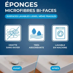 Starwax Éponge microfibres vendue par 2 Hot
