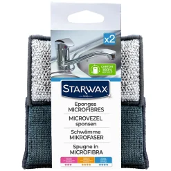 Starwax Éponge microfibres vendue par 2 Hot