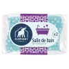 Elephant Éponges grattantes nettoyage doux salle de bain x2