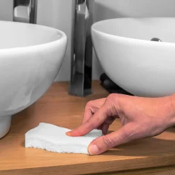 Elephant Éponges grattantes nettoyage doux salle de bain x2