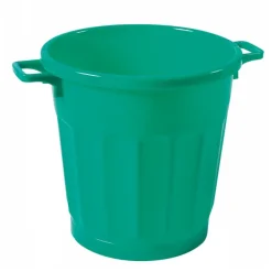 Gilac Poubelle ronde tri sélectif 50 L - vert Outlet