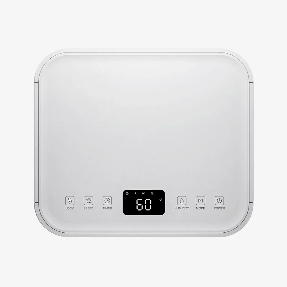 Pro Breeze Déshumidificateur silencieux 12L/jour OmniDry, mode linge, contrôle via app intelligente, pour pièces jusqu'à 20 m² Outlet