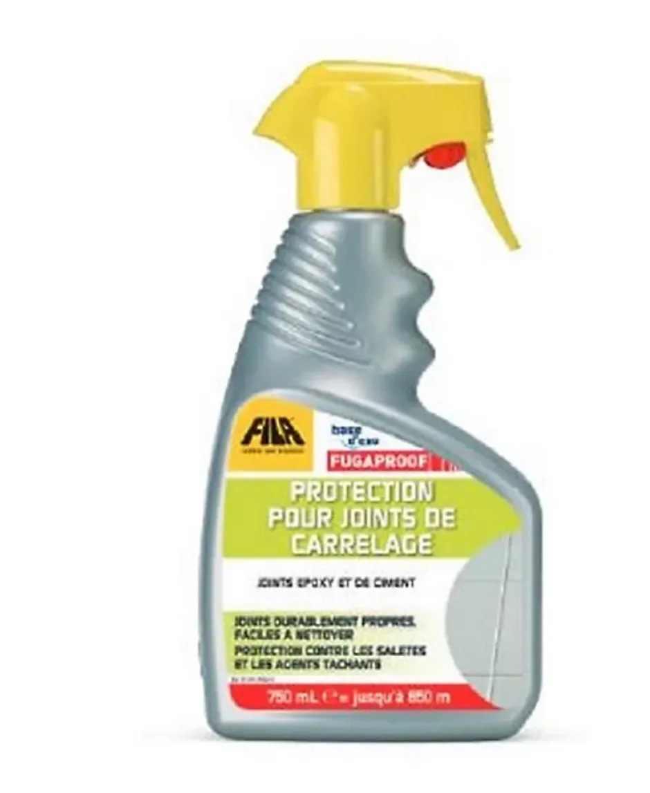 Fila Protecteur anti-tâche pour joints - Fugaproof - Flacon de 750 ml avec pulvérisateur