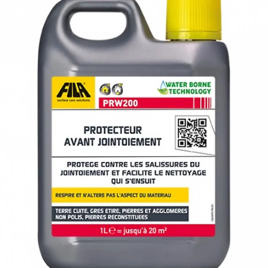 Fila Protecteur avant jointement PRW200- Imperméabilisant pour matériaux absorbants - 1 litre Best