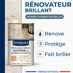 Starwax Protection entretien marbres 1L Outlet
