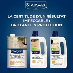 Starwax Protection entretien marbres 1L Outlet