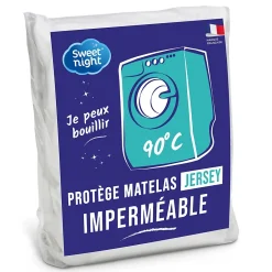 Sweetnight Protège matelas - Alèse Imperméable et Micro Respirante - Souple et Silencieux - Lavable à 90 degrés Online