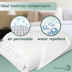Beautissu Protège matelas - Isolateur pour sommier à lattes Beautect 200x140cm