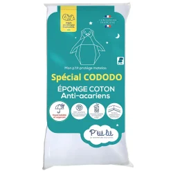 P’Tit Lit Protège Matelas Enfant Anti Acariens - Alèse Imperméable - Bouclette 100% coton - Silencieux et Absorbant New